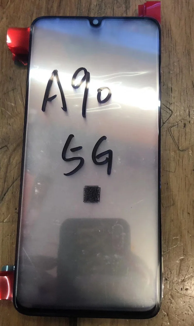 Сенсорный экран A 90 5G для Samsung Galaxy A90 передняя сенсорная панель ЖК дисплей внешняя