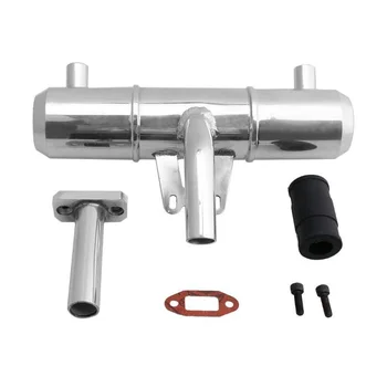 

All-Aluminum Double Hole Power Lifting Exhaust Pipe for HPI KM ROVAN BAJA 5B 5T 5SC