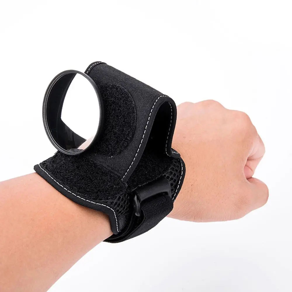 GOOD HAND Bicycle Rear View Vision Wrist Guards Bike with Safety Reflective Mirror Riding