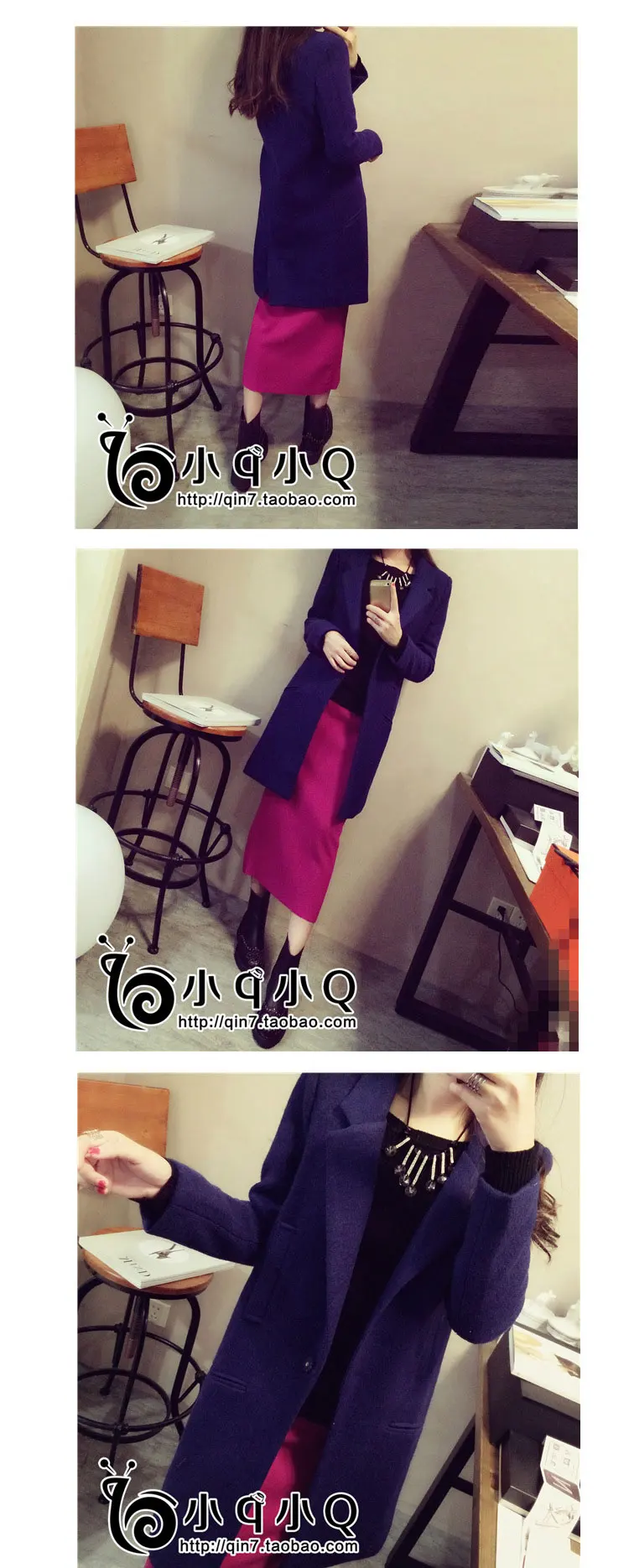 1209# двухсторонние шерстяные товары в Корейском стиле для похудения, толстый бархат, шерстяной костюм средней длины, пальто, шерстяная куртка