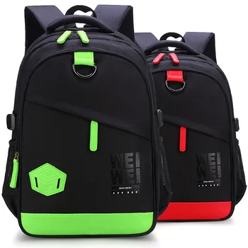 

Children School bags Orthopedic Backpack Color matching schoolbags kids Children travel backpack school Backpack Boys Girls Cas