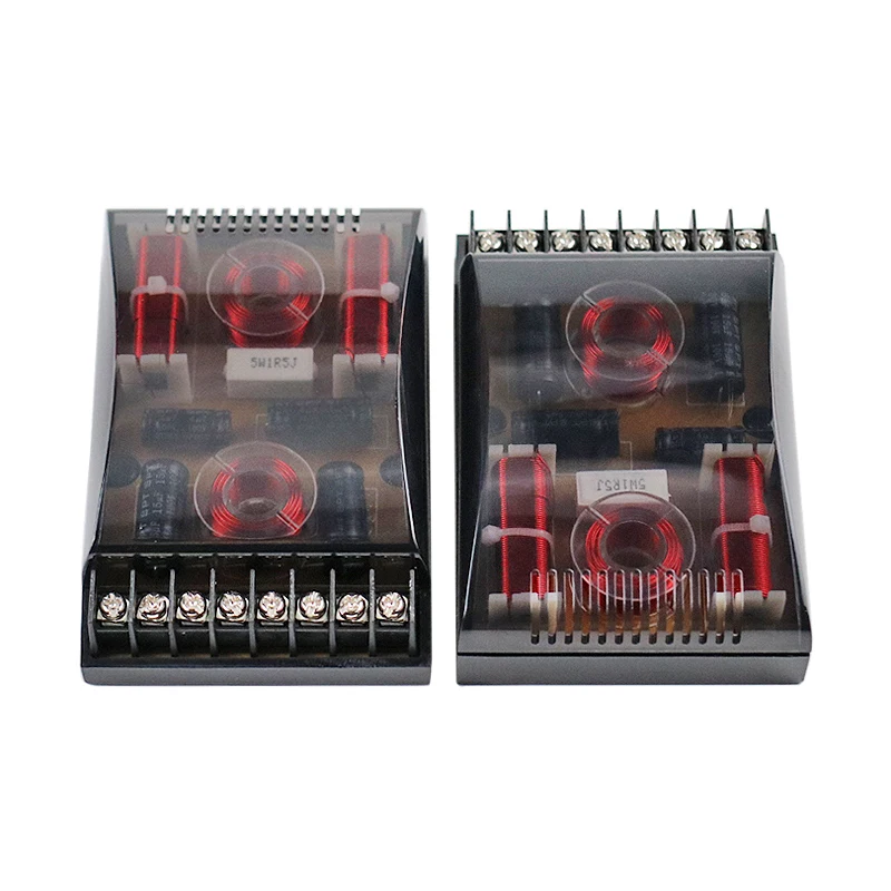 GHXAMP 3 웨이 자동차 스피커 크로스 오버 150W 트위터 미드 레인지 우퍼 자동차 오디오 스피커 분배기 3 웨이 분배기 800HZ-2800HZ 2PCS