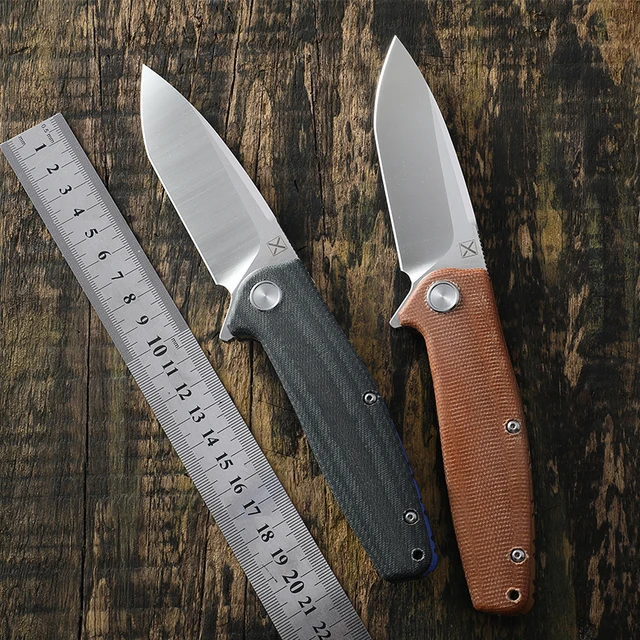 $US $29.00  Yon Xanadu knife 14C28N blade outdoor tactical folding knives Micarta handle camping self-defense p