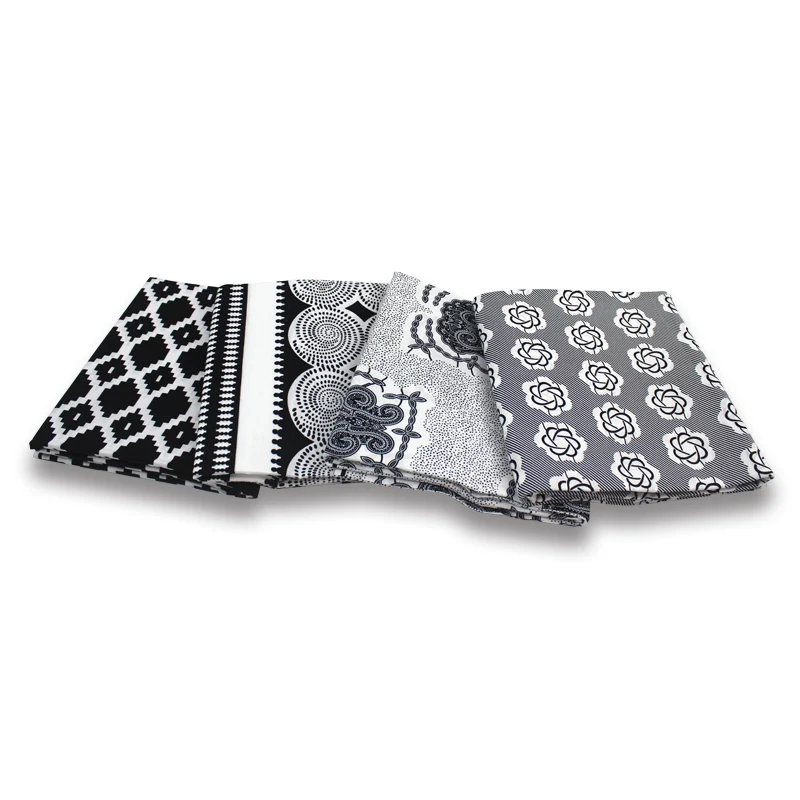 LADY Nigerian Fabrics ASO EBI African Cotton Print Ankara veritable wrapper Wax 2019 pagne africain wax | Дом и сад