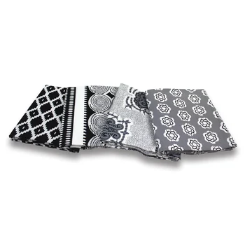 

LADY Nigerian Fabrics ASO EBI African Cotton Print Ankara veritable wrapper Wax 2019 pagne africain Ankara wax veritable