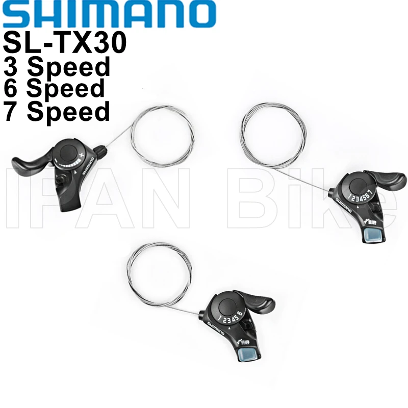 Shimano Tourney SL TX30 Shifter Lever 3/6/7 Speed 18/21 Speed SL TX30 Trigger Shifter MTB Bike