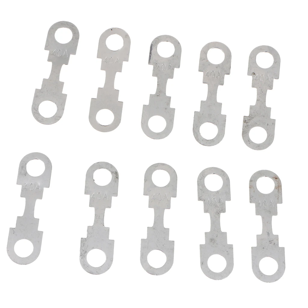 10 Pieces Replacement Car Flat Fuse Strip for Volkswagen for Golf for Audi for SEAT for Skoda