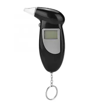 

alkomat LCD Screen Professional Alcohol Breath Tester Analyzer Lie Detector Breathalyser No Backlight automobiles