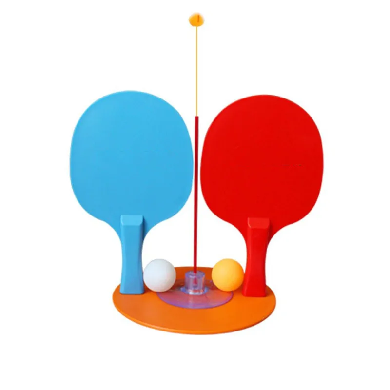 

Outdoor Indoor Table Tennis Elastic Soft Shaft Table Tennis Trainer To Relieve Stress Self-training Artifact Toy Single Exercise