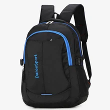 Одноцветная многофункциональная сумка для путешествий, модная открытая сумка на молнии, мужской рюкзак для ноутбука, высококачественный нейлоновый рюкзак, рюкзак