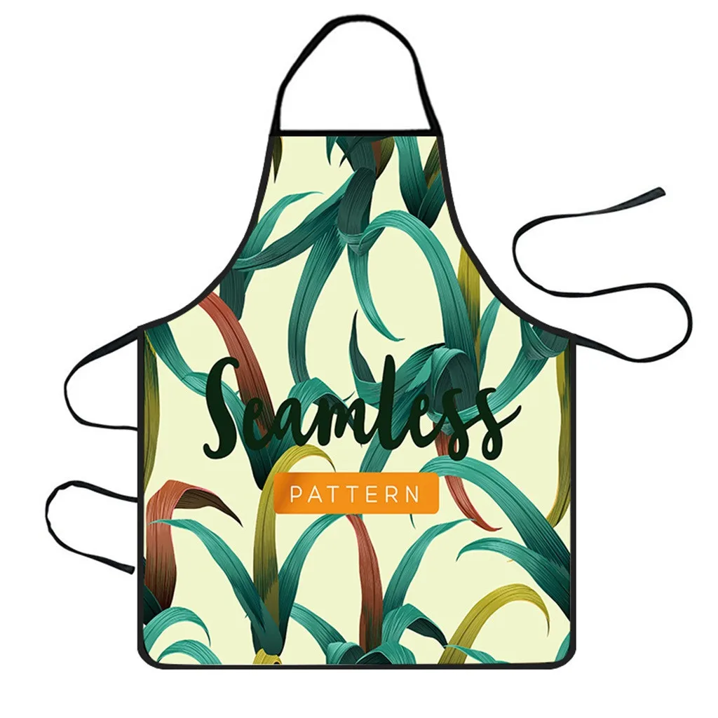 Кухонный Фартук водонепроницаемый Фартук Кухонный женский домашний женский водонепроницаемый милый мультфильм для кухни, ресторана, приготовления еды фартук K828