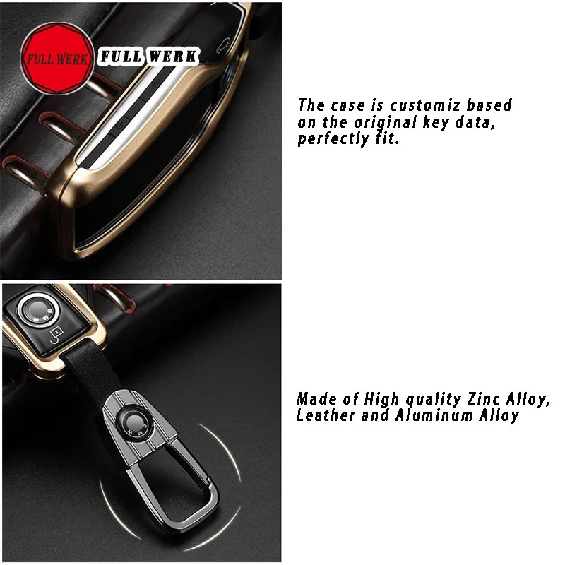 1 шт., Алюминиевая брелок для автомобильных ключей, светодиодный Дисплей ключ чехол в виде ракушки протектор Аксессуары для BMW 5 7 серии G11 G12 G30 G31 G32 X3 G01 X4 X5 G0