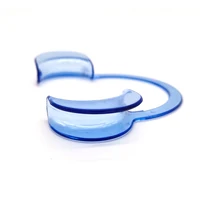 5 sztuk/zestaw stomatologiczne do ust otwieracz C kształt knebel Dental ortodontyczne narzędzie wewnątrzustna policzek Lip zwijacz usta rozrzutnik Lip Opener 3