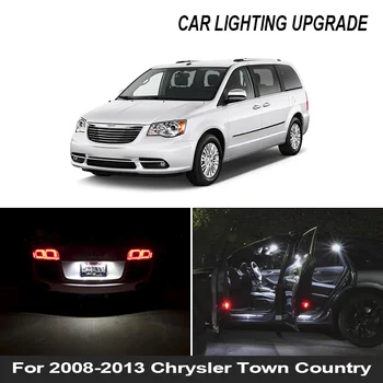 

13x White Car Canbus LED Interior Light Bulbs Kit For 2008-2013 Chrysler Town Country Map Dome Trunk License Plate Door Lamp