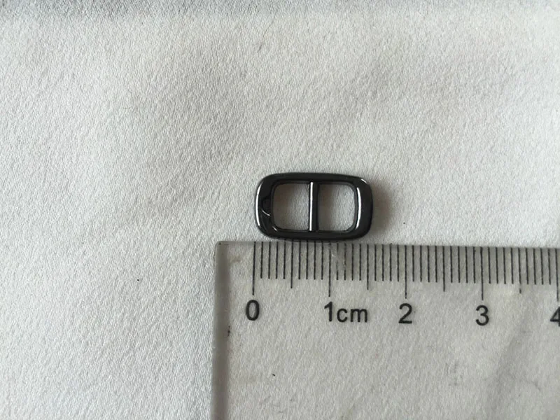 Meetee 100/200pcs ID6mm Mini Buckles Pocket Ultra-small Pin Buckle Doll Costume Shoes Hardware Pin Adjustment Buckle Accessories