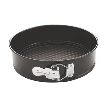 

New 7 Inch Non-stick Springform Pan Cheesecake Pan,Interlocking Leakproof Baking Cake Pan Bakeware with Removable Bottom
