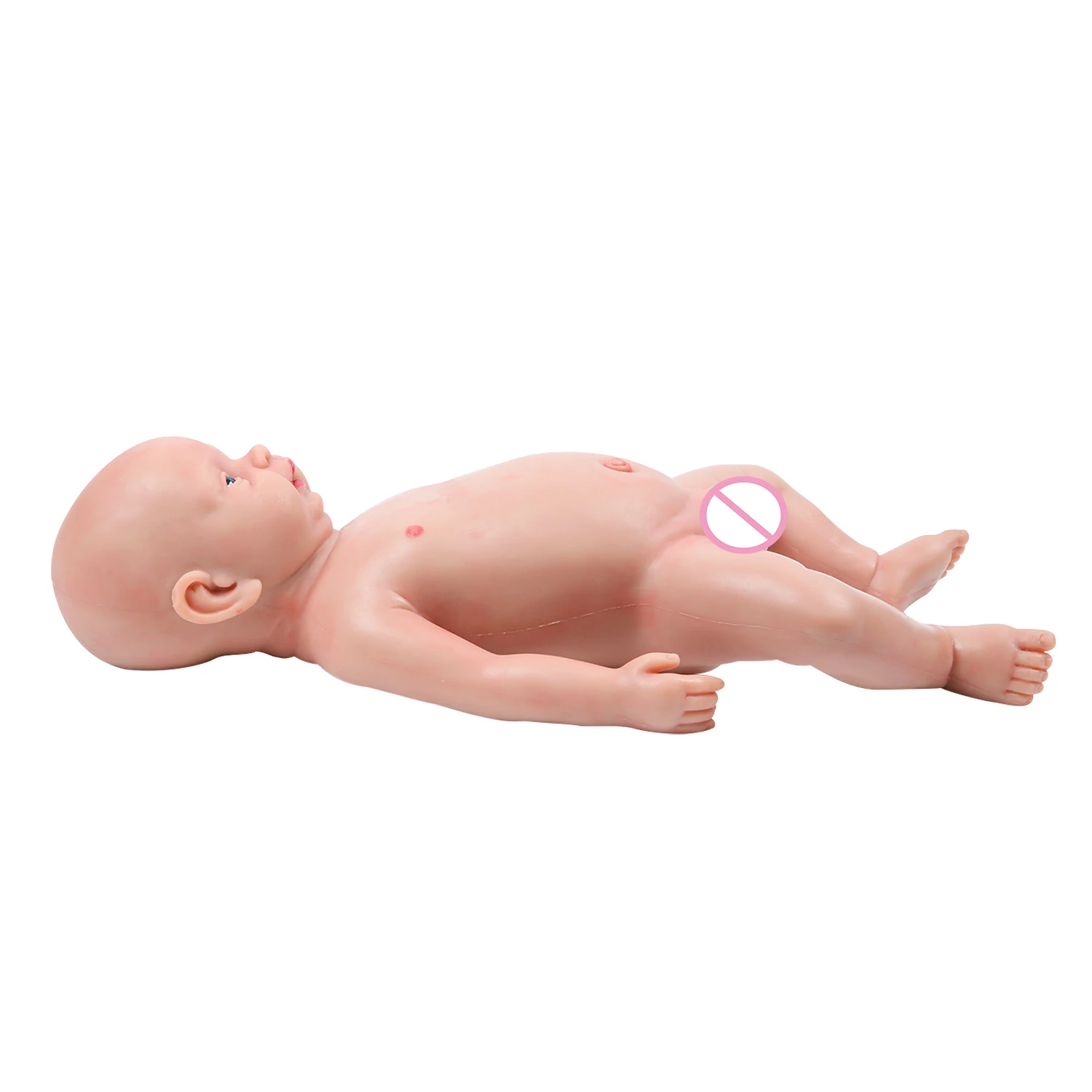 IVITA WB1502, 18 дюймов, 3800 г, цвет кожи, Реалистичная силиконовая кукла Reborn Boy, Реалистичная силиконовая кукла для всего тела, игрушки с открывающимися глазами