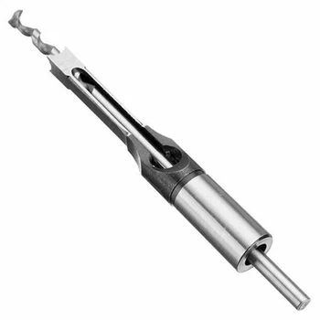 

Repair Drill Bits Equipment Accessory Parts Woodworking Mortising Silver+Black