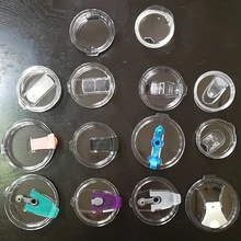 100 шт./лот защита от брызг и простая пластиковая крышка для бутылки 12 унций 20 унций 30 унций для RTIC YETI Тощий стакан для воды