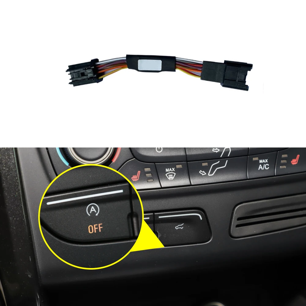 For Ford Escape Kuga G3 2017-2020 Car Automatic Stop Start Engine System Off Device Intelligent Sensor Plug Smart Stop Cancel