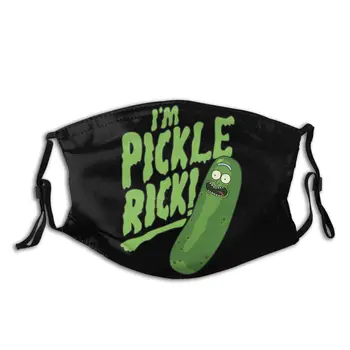 

Rick And Morty I'm Pickle Rick Reusable Face Mask Anti Bacterial Dust Protection Cover Respirator Muffle Mask with Filters