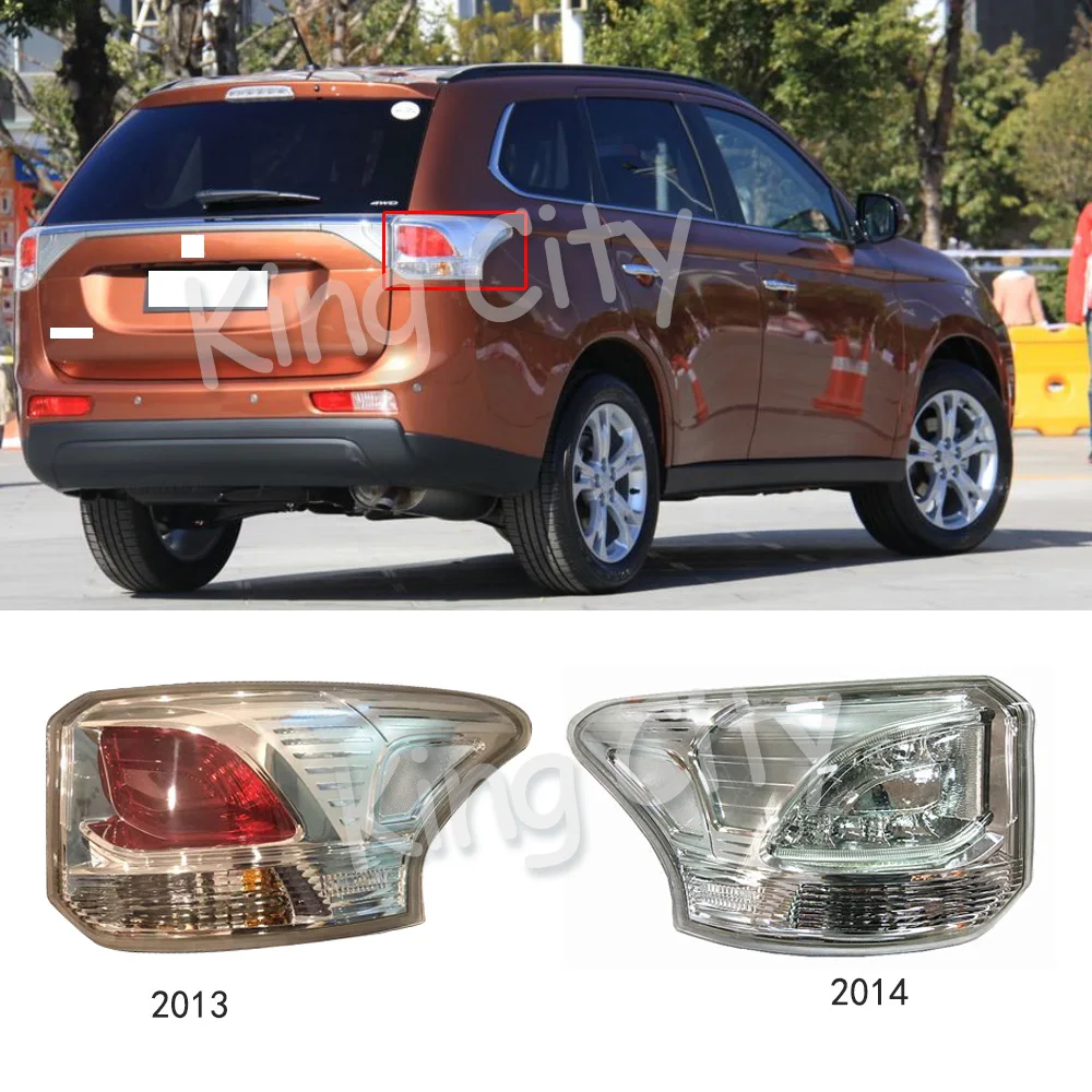 CAPQX для Mitsubishi OUTLANDER 2013- задний тормоз светильник задний светильник хвост светильник задний фонарь фары