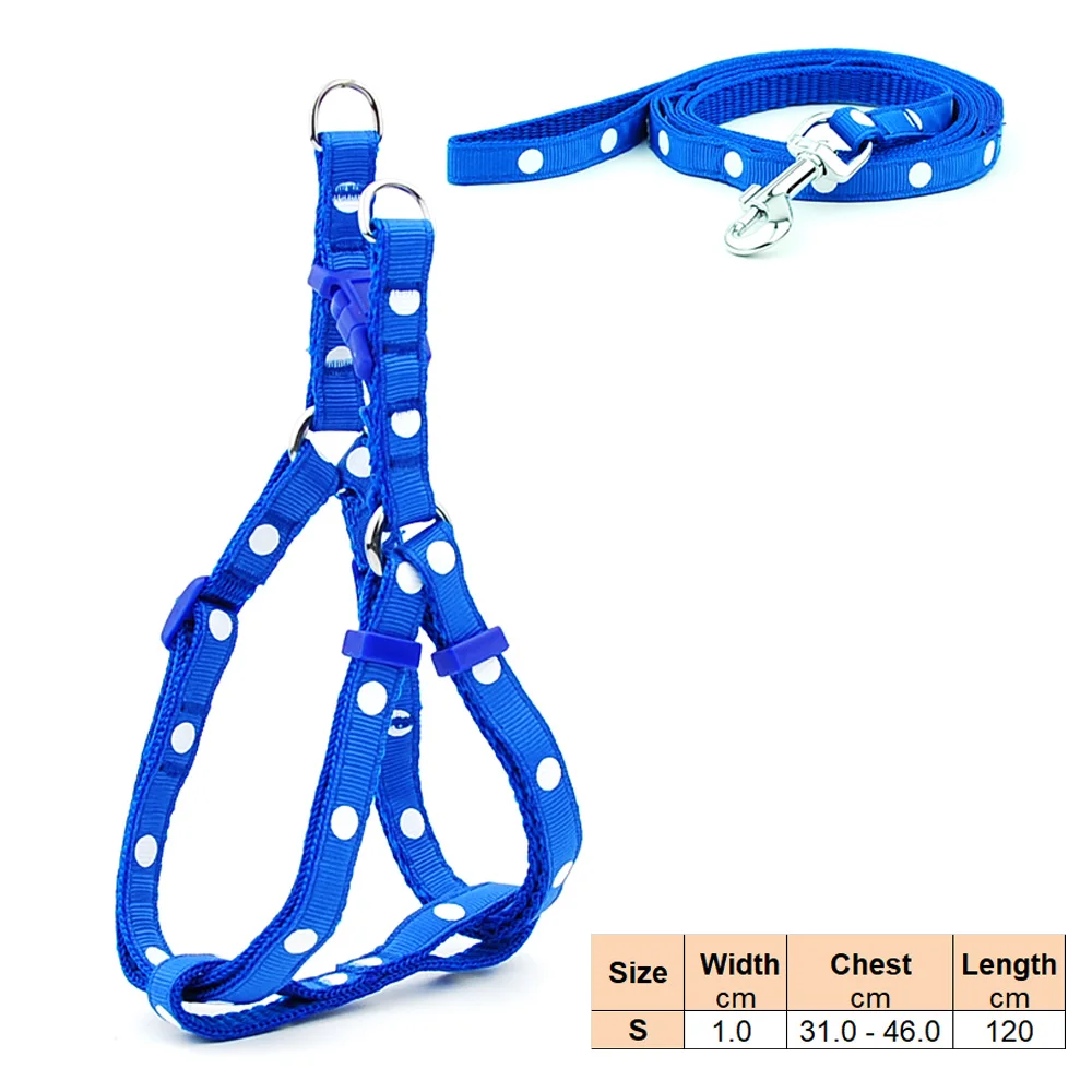 Pet Dog Harness and Leash Adjustable Collar Pet Products for  Cat Small Dogs Outdoor Walking Puppy Accessories