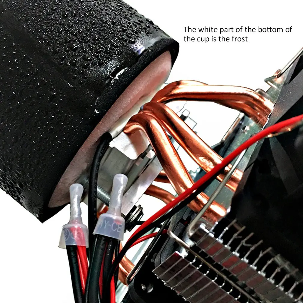 1 шт. DC12V электронное полупроводниковое охлаждение кулер DIY система охлаждения набор Smmall воздушное полупроводниковое охлаждение