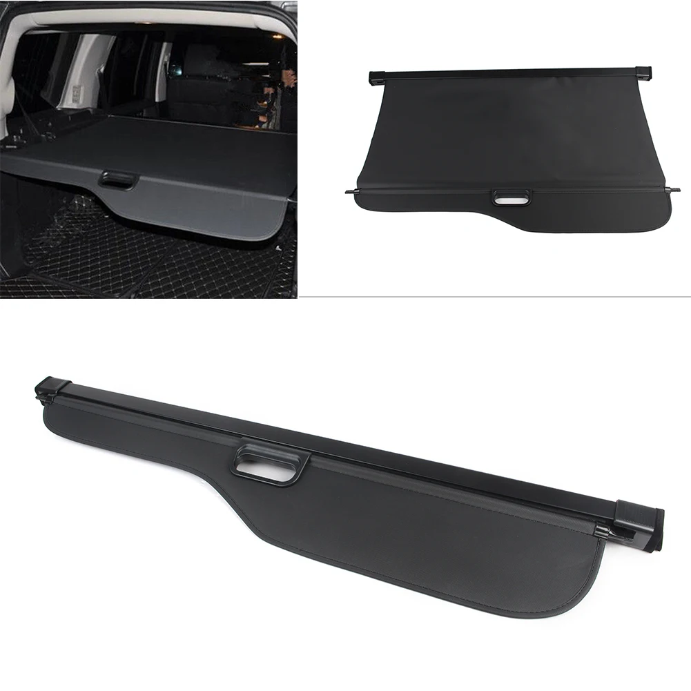 

Black Car Rear Trunk Shade Retractable Cargo Cover For Land Rover Discovery 4 LR4 2009-2016 & Discovery 3 LR3 2004-2009