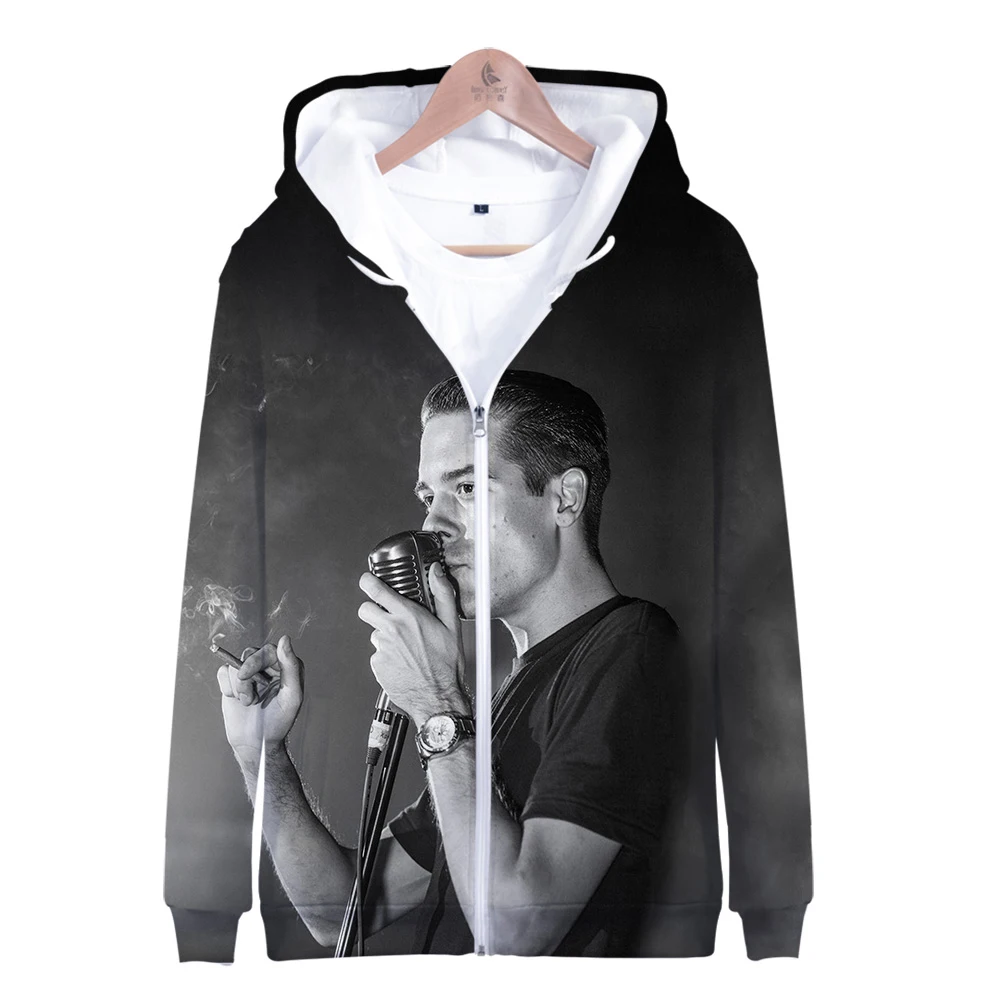 Американский рэппер G-Eazy Джералд Эрл гиллум молодой Джералд 3d принт свитшот на молнии с капюшоном для мужчин/женщин Повседневная одежда на молнии