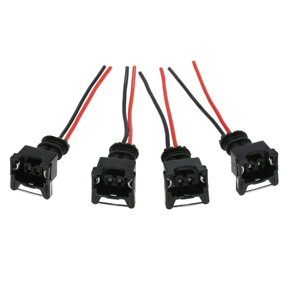 KKMOON 8 шт. топливный инжектор разъем проводки вилки зажимы подходят EV1 OBD1 косичка Cut& Splice