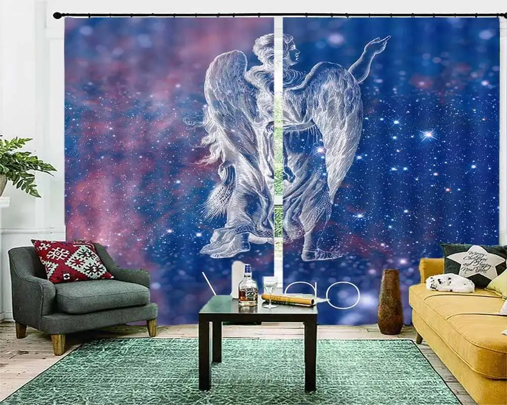 Большие 3D занавески Блэкаут фото для гостиной современные креативные спальни |