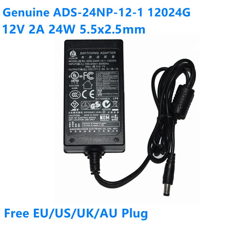 Genuine-HONOR-ADS-24NP-12-1-12024G-12V-2A-24W-AC-Switching-Adapter-For ...