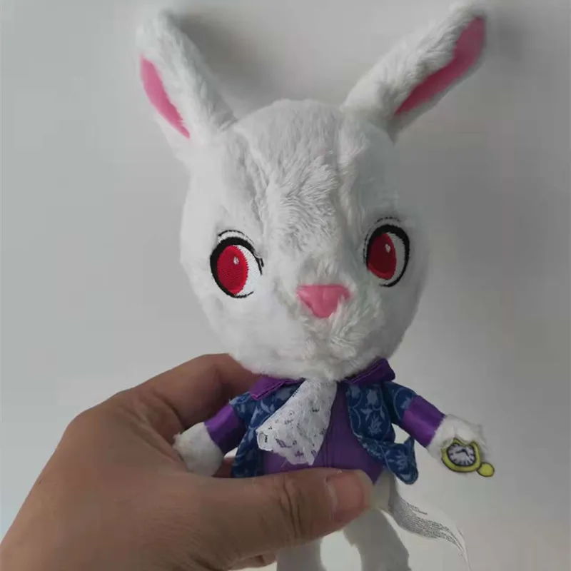 Alice Wonderland White Rabbit Plush  Alice Wonderland Stuffed Animals -  Disney White - Aliexpress