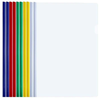 

Pvc Office Chair Transparent School Backpack A4 Documents Test Folder 10 Pcs(Multicolor)