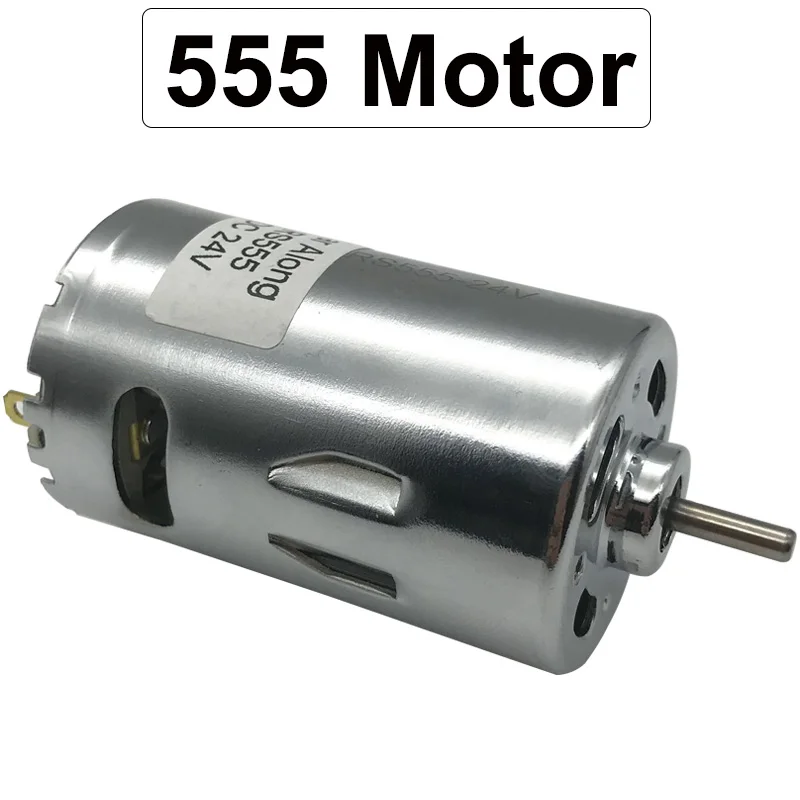 12V 24V Электрический микро высокоскоростной мотор постоянного тока 50W 6000/12000/24000RPM