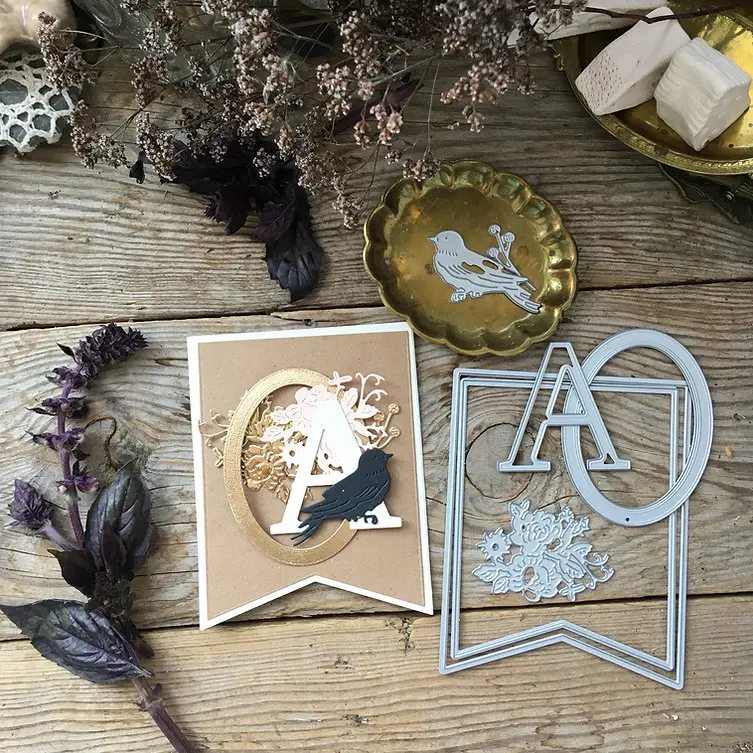 Mmao Crafts Metall- und Stahl-Stanzformen, neue verschiedene Dekorationen, Scrapbooking, Papier/Fotokarten, Prägestempel – Detail 15