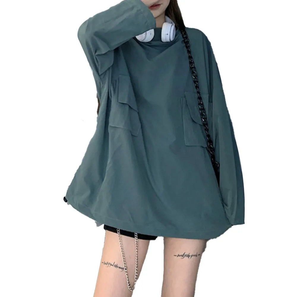 Korean Version  Pullover  Loose  Street Fashion