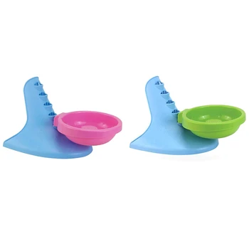 

Pet Bowls Adjustable Height Dog Bowls Ladder-Typed Feeding Cervical Vertebrae Protection Bowl for Cats Dogs Feeding Product