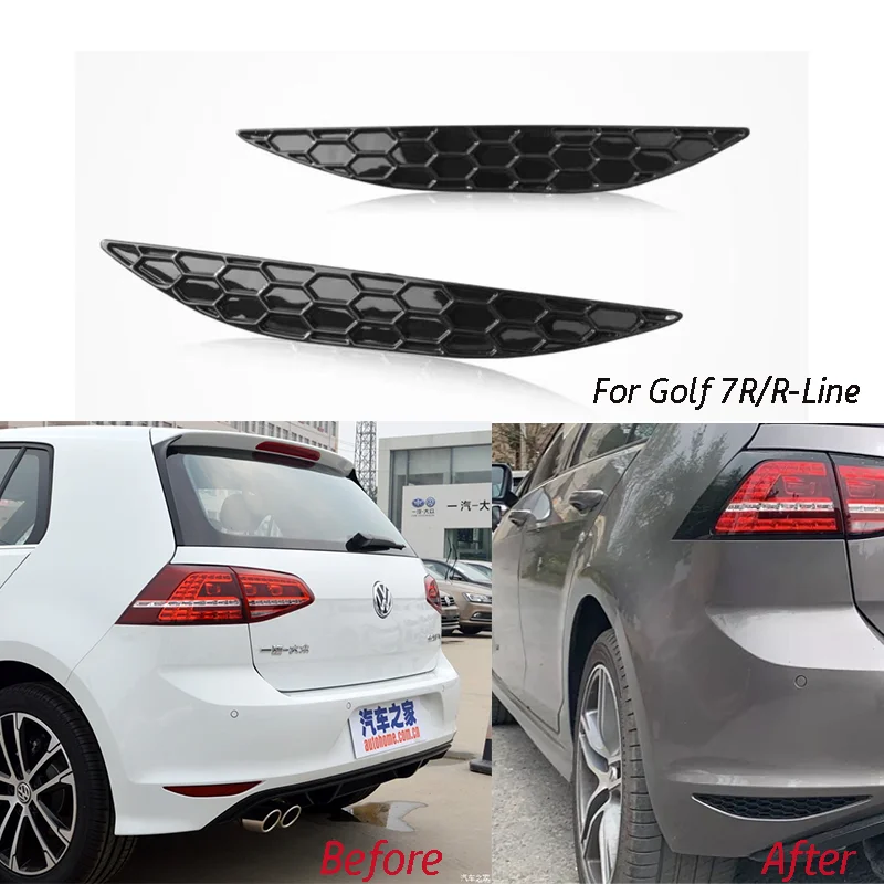 Factory Wholesale Shiny Black Rear Taillights Trim Frame for VW Golf 7.5  Mk7.5 - China Golf 7.5 Rear Fog Lamp Covers, Golf 7.5 Rear Fog Lamp Cover  Trim