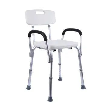 

Ridgeyard Height Adjustable Home Chair Non Slip Toilet Bath Seat Shower Stool Older Pregnancy Furniture Disabled
