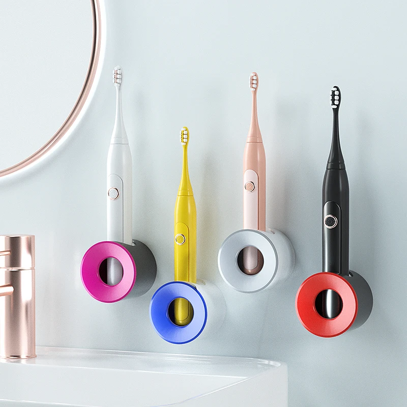 Electric Toothbrush Holder Wall Self-adhesive Storage Base Stand Shaver Kids Tooth Brush Storage Rack Bathroom Accessories