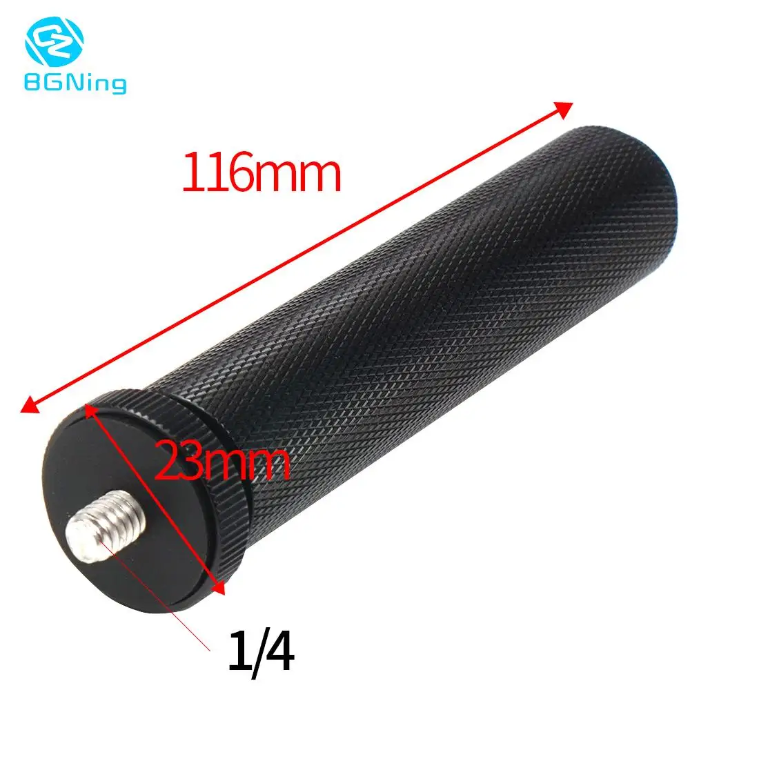 BGNing Universal Aluminium 1/4" Screw Stabilizer Holder Handheld Grip DSLR SLR Camera Hot Shoe Mount Handle For Gopro Smarphones camera gimbal stabilizer