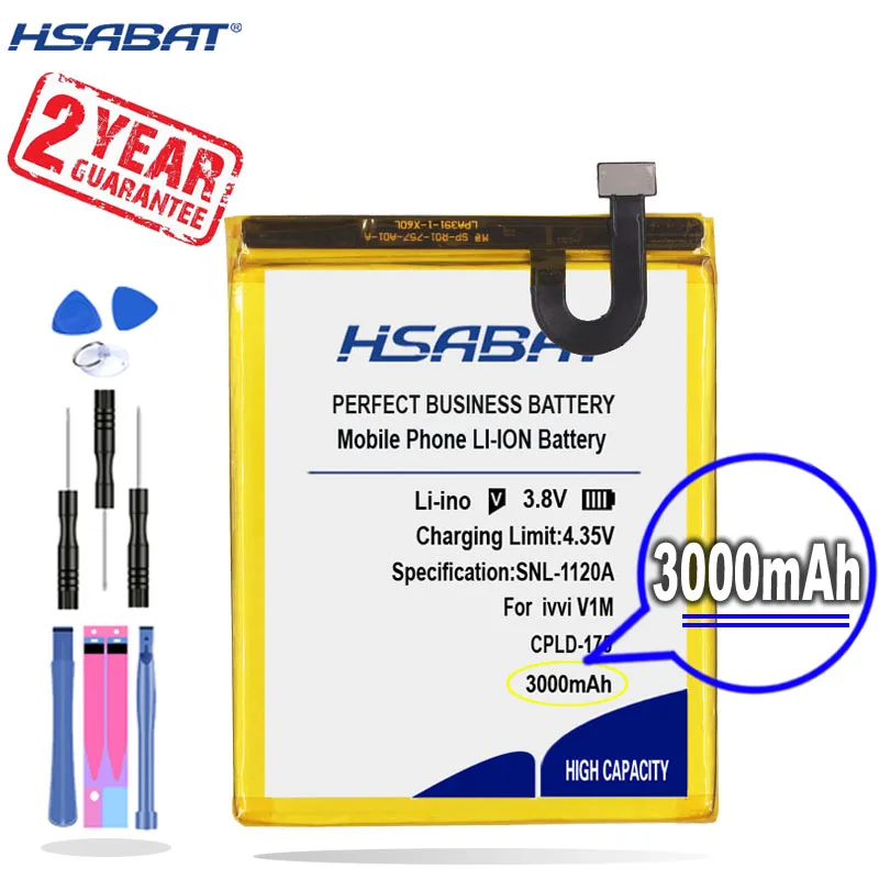 Новое поступление [HSABAT] 3000 мА/ч CPLD-175 Замена Батарея для ivvi v1 V1M | Мобильные телефоны