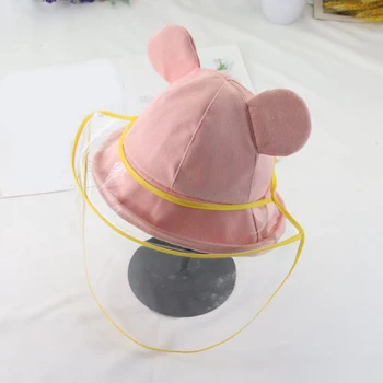 

Removable Multi-function Protective Cap Anti-spitting/fog Children's Adult Protective Hat Mask Isolation Spittle Hot