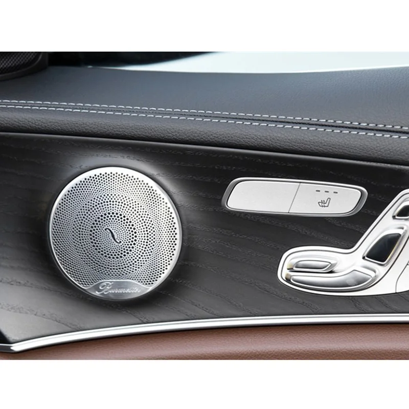 

Airspeed for Mercedes Benz W205 W213 GlC AMG Accessories for Mercedes GLC Benz W205 W213 Interior Trim Door Audio Speaker Cover