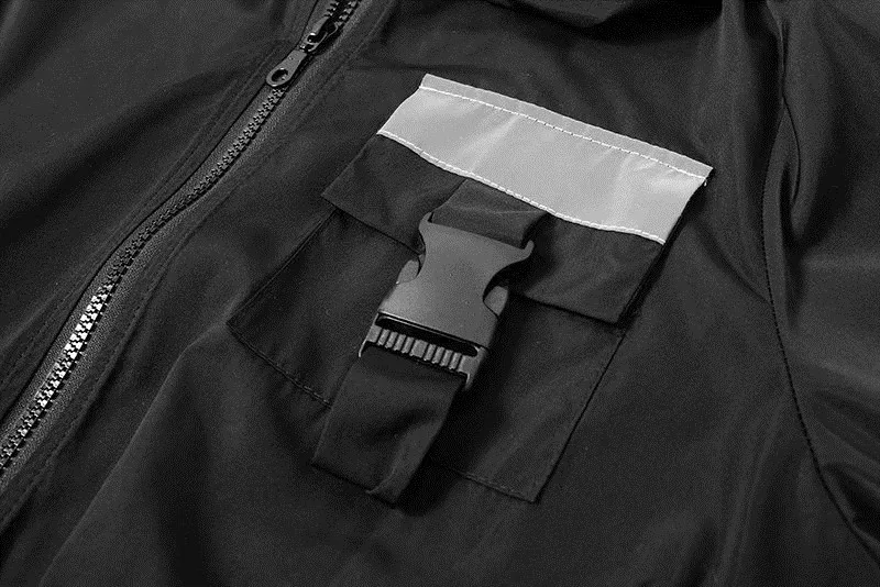 Брюки карго Женские Светоотражающие со съемной завышенной талией и пряжкой| |