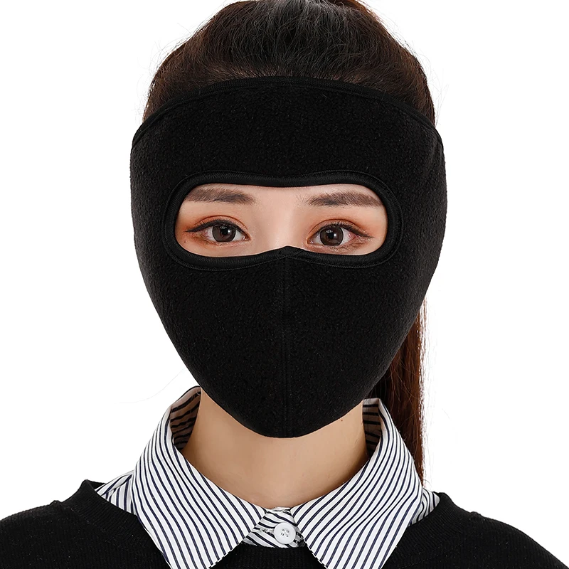 mask black Теплый зимний лыжный шарф мотоциклетная маска для лица для спорта на открытом воздухе защита шеи мотоциклетная маска для лица - Цвет: mask black