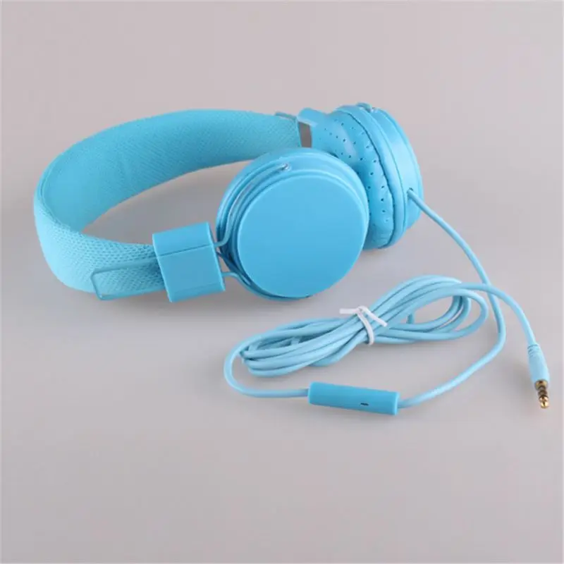 3 5MM Stereo Bass Kids Headphones E5 With Microphone Adjustable Headband Music Earphones Children Headsets Small Earphone Gift