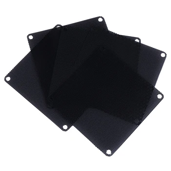 

5Pcs Practical 140mm PVC PC Fan Dust Filter Dustproof Case Computer Cooler Cover Mesh